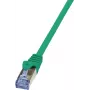 Kabel sieciowy LogiLink 1.5m Cat.6A RJ-45 S/FTP zielony