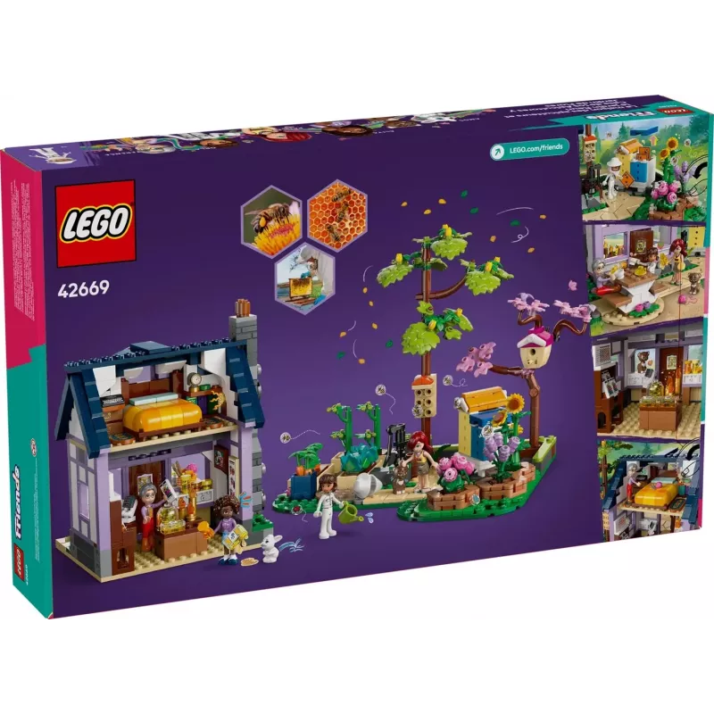 LEGO FRIENDS 42669 Domek pszczelarza i ogród kwiatowy