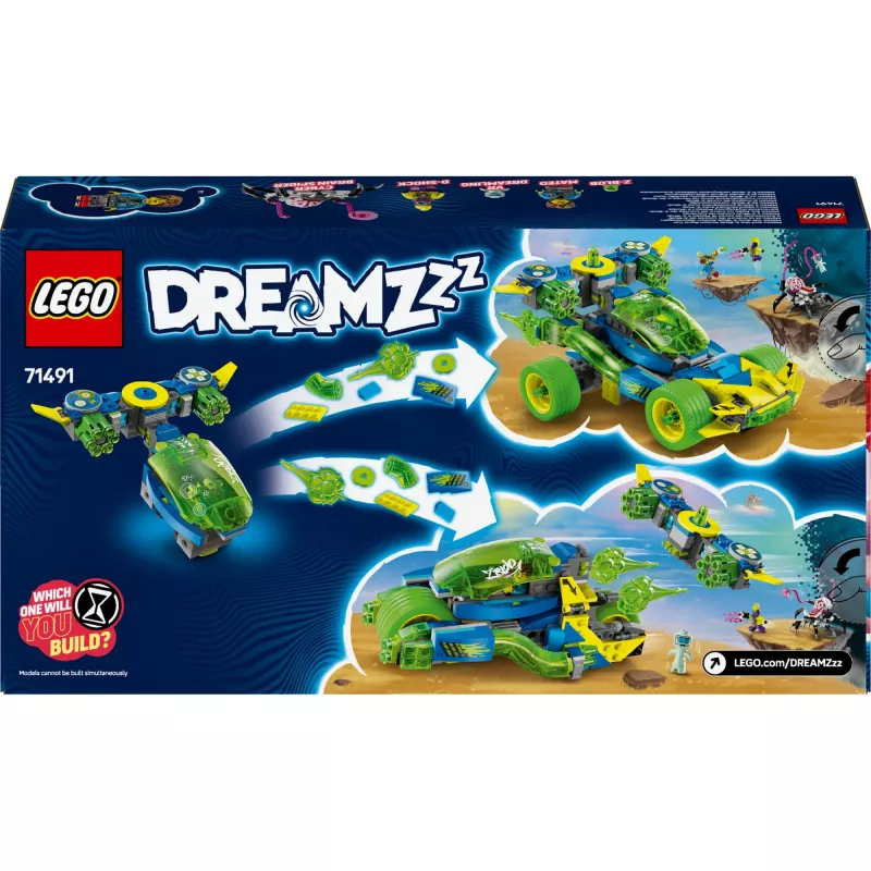Klocki DREAMZzz 71491 Mateo i Z-Blob Akcyjny Samochód Wyścigowy