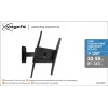 Vogels | Uchwyt ścienny | MA3030-A1 | Full motion | 32-65 | Maksymalne obciążenie 25 kg | Czarny