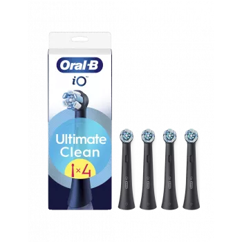 Oral-b iO wymienne końcówki UltimateClean Black 4 szt.