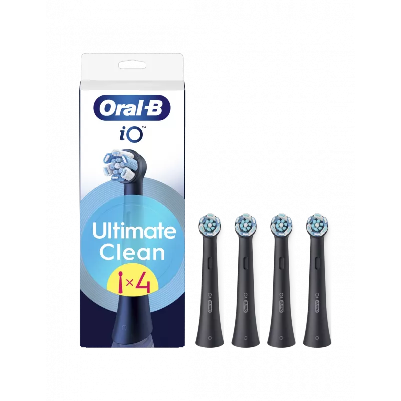 Oral-b iO wymienne końcówki UltimateClean Black 4 szt.