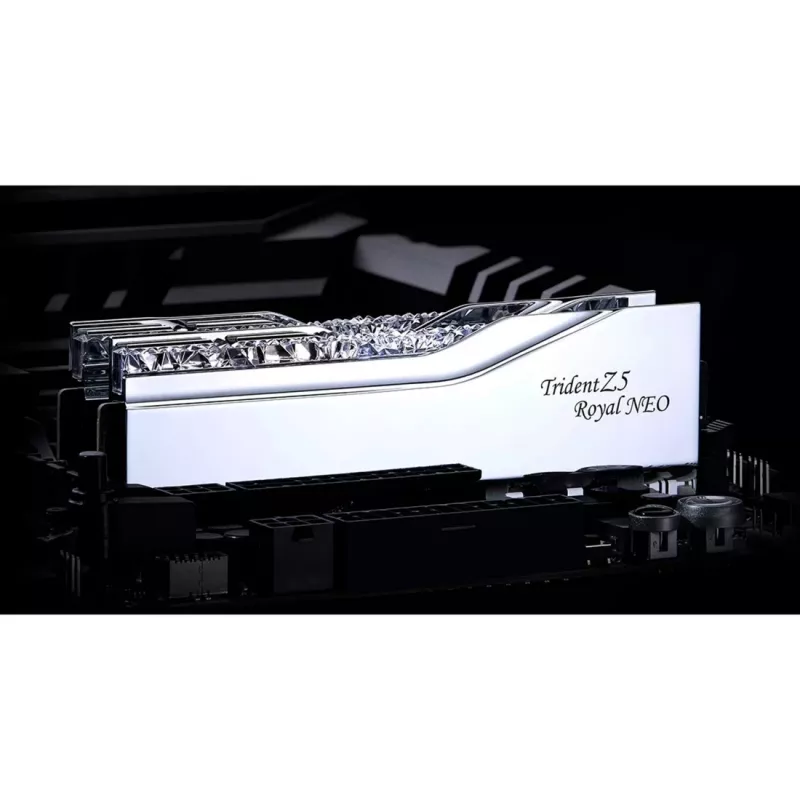 Trident Z5 Royal NEO RGB EXPO 32GB (2x16GB) DDR5 PC5-48000C28 6000MHz – srebrny