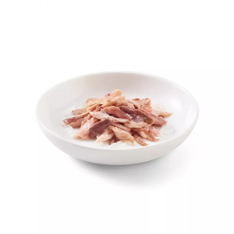 SCHESIR Tuńczyk z wołowiną w galarecie - mokra karma dla kota - 85g