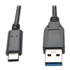 Tripp U428-003-G2 Kabel USB-C na USB-A (wtyk/wtyk) - USB 3.2 Gen 2 (10 Gbit/s) - kompatybilny z Thunderbolt 3 - 0,91 m - 1,83 m - USB C - USB A - USB 3.2 Gen 2 (3.1 Gen 2) - Męski/Męski