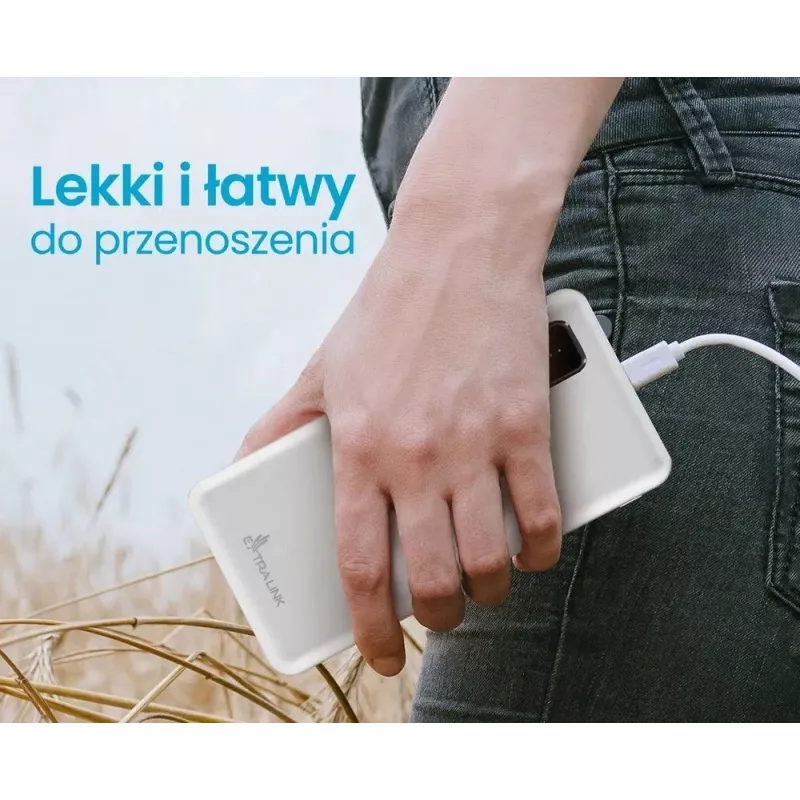 Przenośny Powerbank Extralink EPB-098W 10000mAh