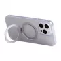 Ochronne etui magnetyczne na telefon Joyroom JR-BP004 do iPhone 15, przezroczyste, cienki, wbudowane magnesy