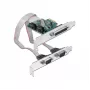 DeLOCK - Adapter Parallel/Serial - PCIe 1,1 Low-Profile - parallel x 1 + Serial x 2 (90413)