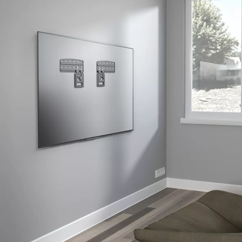 Uchwyt telewizyjny Maclean, kompatybilny z telewizorami Samsung QLED, 43-85, max. 60 kg, MC-806 N