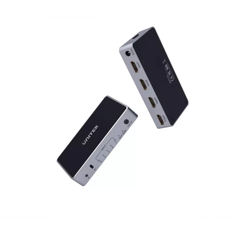 Przełącznik wideo HDMI Unitech V1110A 4K 1.4b 5V 1A