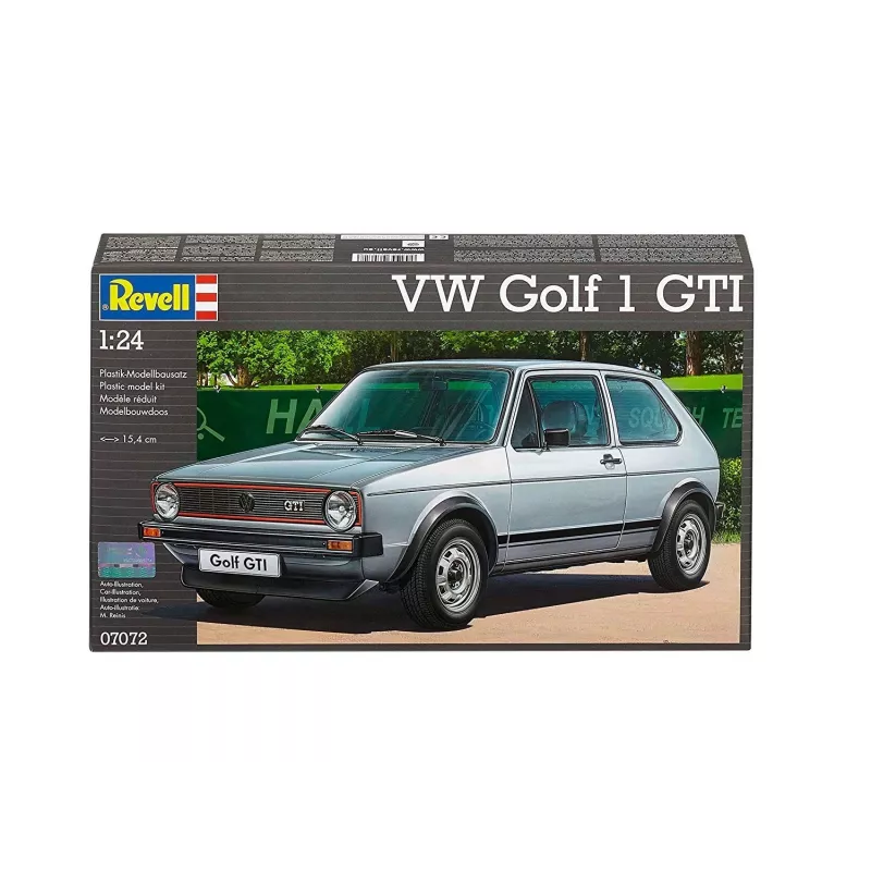 Model auta miejskiego Revell VW Golf 1 GTI
