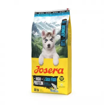 Sucha karma dla psów JOSERA High Protein Junior Sea Fish 12,5 kg — dla rosnących szczeniąt