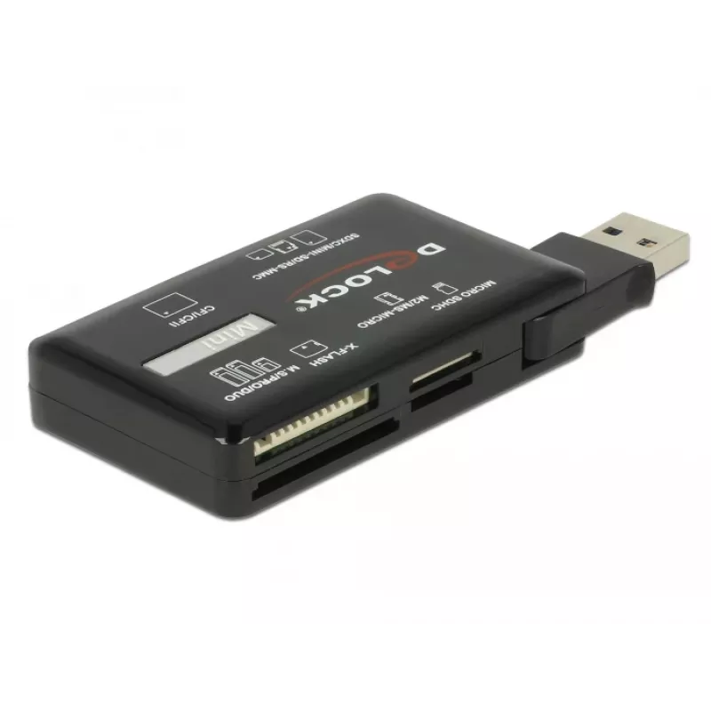 Czytnik kart DeLOCK SuperSpeed USB CF SD Micro SD MS M2 xD 5 Gb/s