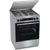 Gorenje GKS6C71XF Wolnostojąca kuchenka z piekarnikiem Srebrna