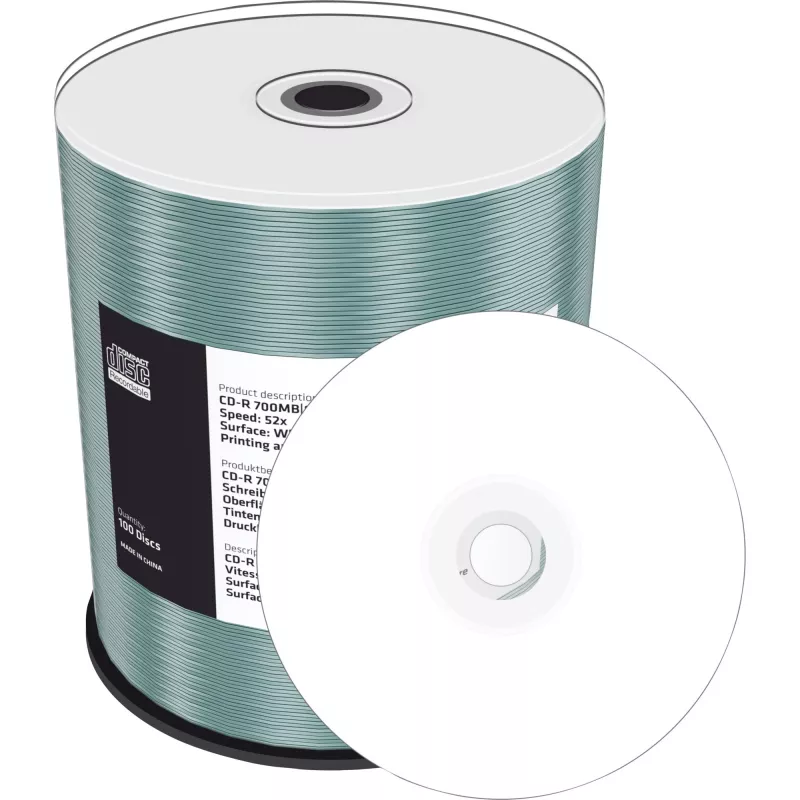 CD-R MediaRange MR203 700 MB 52x Inkjet Printable 100 szt.