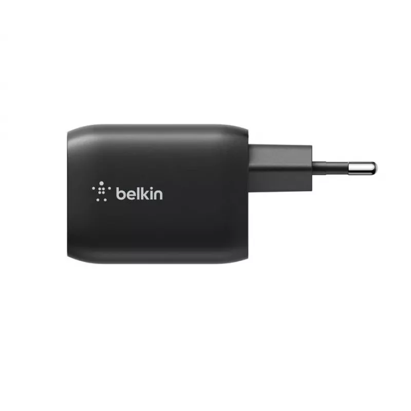 Ładowarka USB-C Dual Belkin ENA007KQBK 65 W — podwójne ładowanie USB-C PD do laptopów i urządzeń mobilnych