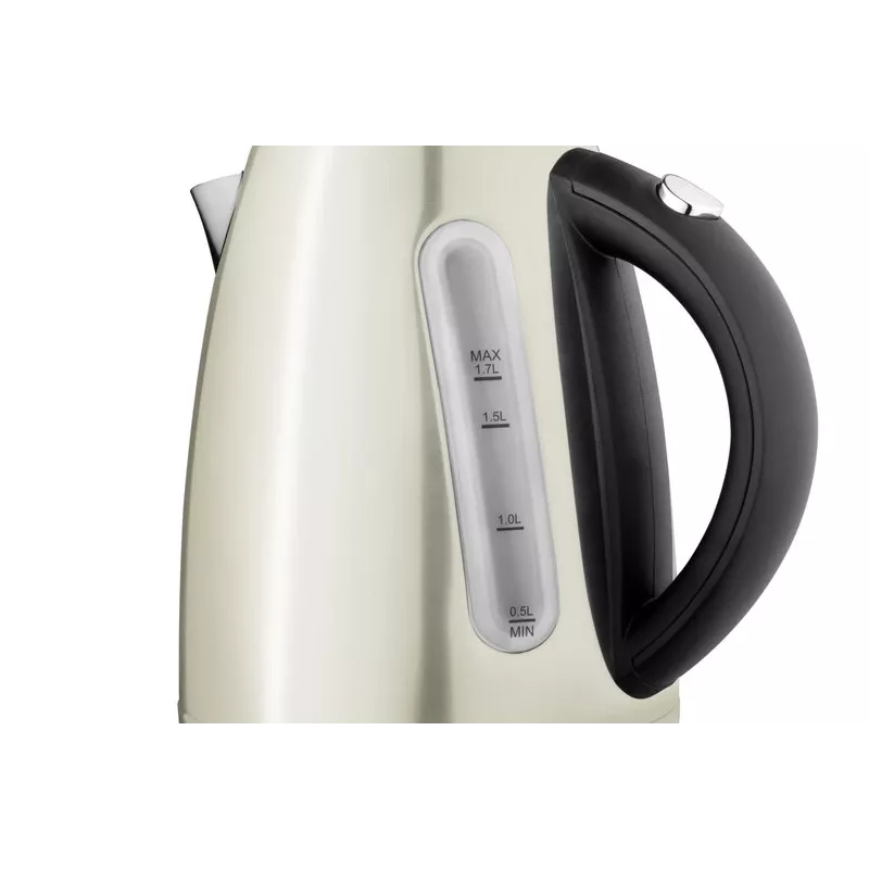 Czajnik ETA ELA ETA859890070 | Standard | 2100 W | 1,7 L | Stal nierdzewna | Obrotowa podstawa 360° | Kremowy