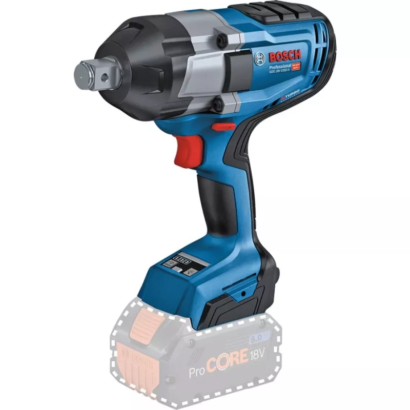 Bosch GDS 18V-1050 H 1750 RPM Czarny, Niebieski, Czerwony