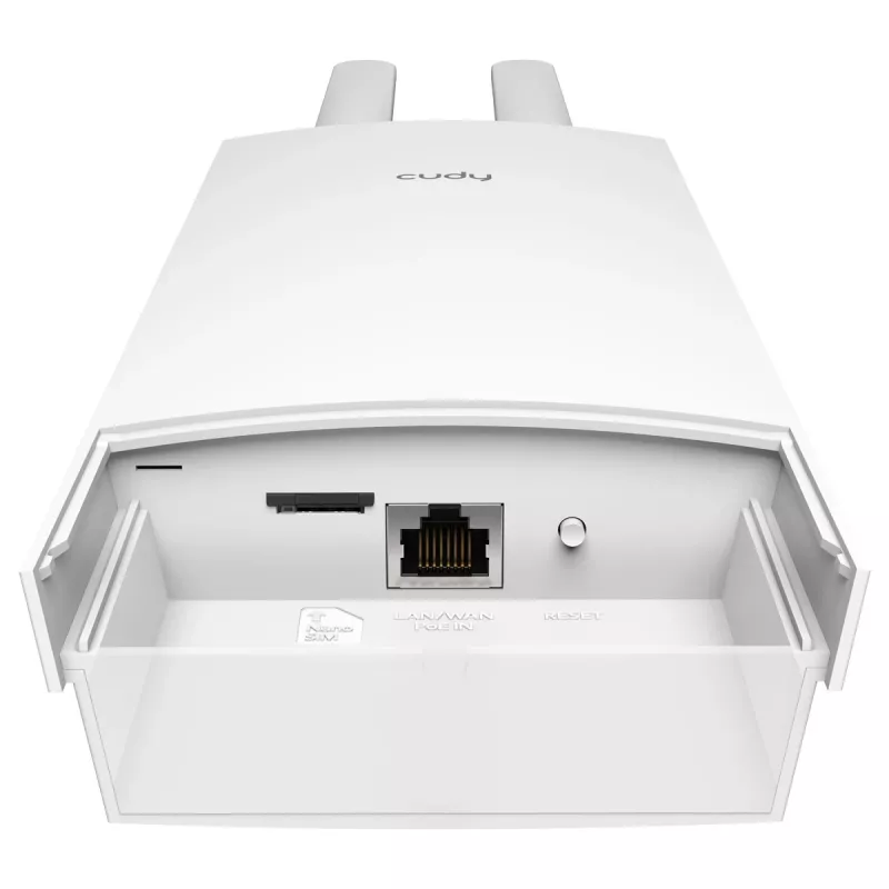 Router bezprzewodowy Cudy LT500 Fast Ethernet Dual-band (2,4 GHz / 5 GHz) 4G Biały