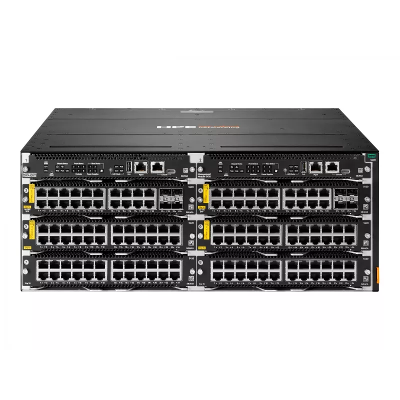Moduł HPE Aruba Networking CX 5420 24p 10M/100M/1G Class4 PoE - Switch - L3 - zarządzalny - 24 x 10/100/1000 (PoE Class 4) (S0U62A)
