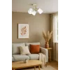 Activejet AJE-EMILY 3P GOLD E27 lampa wisząca 3x40W