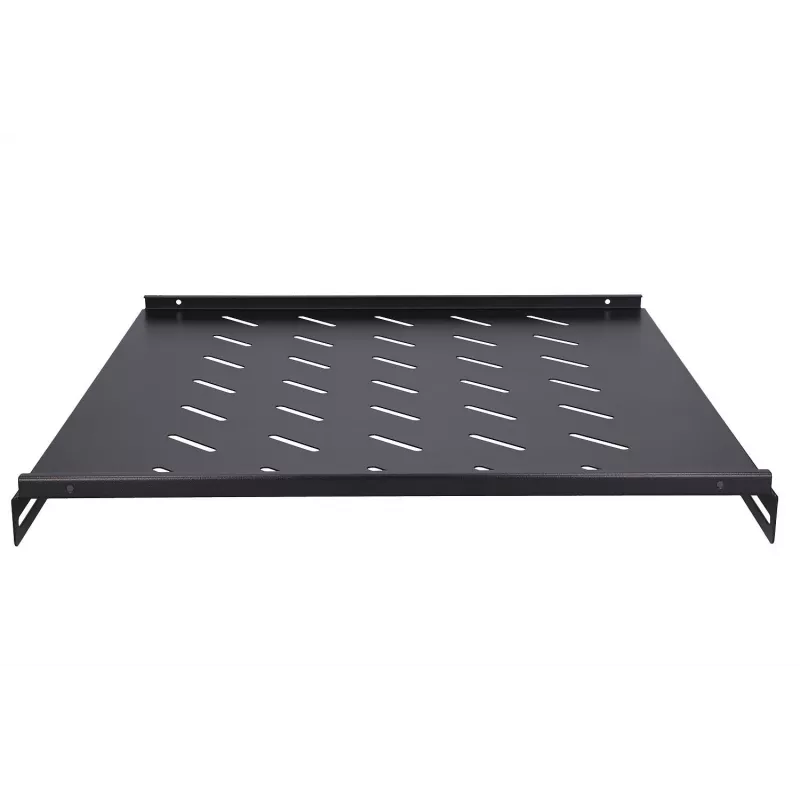 Półka rack Extralink FIXED SHELF FOR 800MM DEPTH CABINET 19 cali 500MMX1U CZARNA