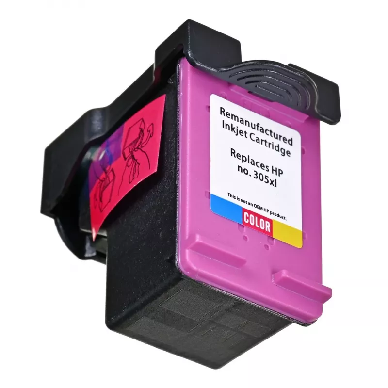 Kolorowy wkład atramentowy Superbulk HP 305XL (3YM63AE) 17 ml, kompatybilny z HP DeskJet 2820e