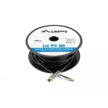 Kabel HDMI Lanberg CA-HDMI-20FB-1000-BK 100m