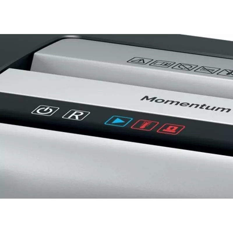 Rexel Momentum X406 niszczarka do papieru z cięciem krzyżowym P4, cięcie cząstkowe, 4 x 28 mm, 15 L, 125 arkuszy, 70 dB, przyciski
