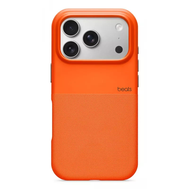 Etui Apple Beats iPhone 17 Pro Wytrzymałe MagSafe Camera Control Pomarańczowe