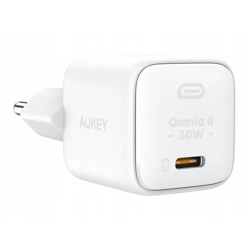Ładowarka ścienna PA-B1L Biała Omnia II Mini 1xUSB-C PowerDelivery 30W 5A