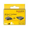 Czytnik kart DeLOCK 64117 USB 3.2 Gen 1 Type-C Szary