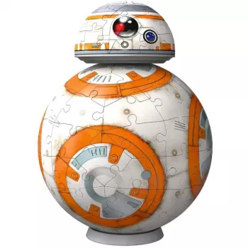 Ravensburger 11578 Puzzle 3D kula Star Wars BB-8, 99 elementów
