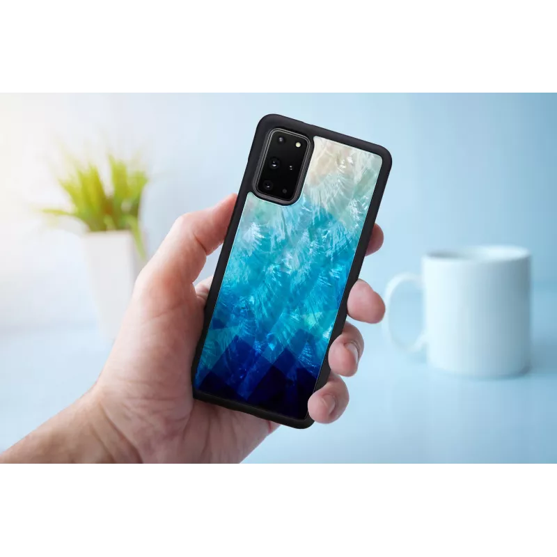 Etui ochronne iKins do Samsung Galaxy S20+ — wykończenie niebieski lake Czarny
