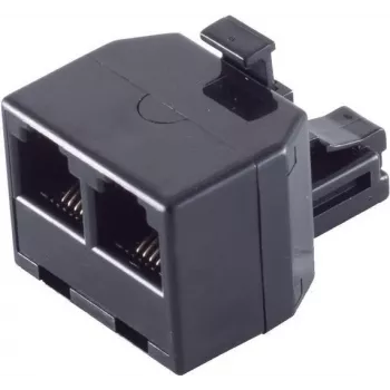 Łącznik przewodowy ShiverPeaks BS71230 3xRJ-11 Czarny
