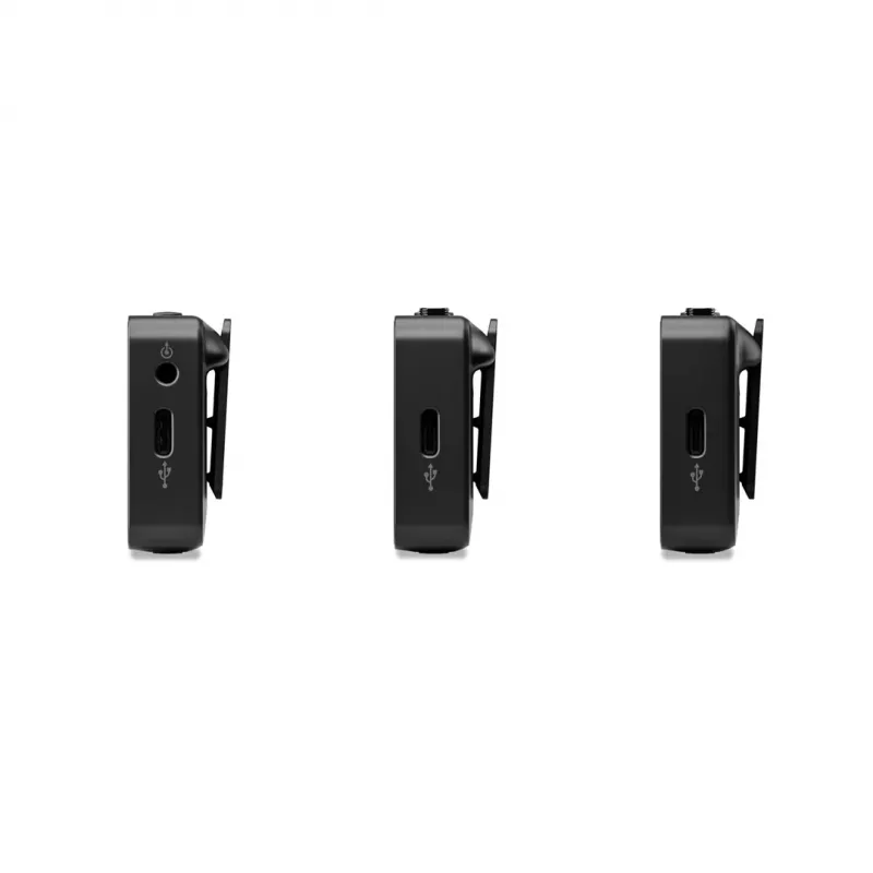 Rode Wireless Go III 3. generacji kompaktowy bezprzewodowy system mikrofonowy, czarny