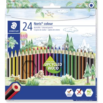 Kredki kolorowe Staedtler Noris colour 185 Wielokolorowe 24 szt.