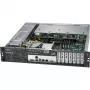 Super Micro Supermicro SC823M TQC-R802LPB - Stojak - do montażu w szafie rack - 2U - ulepszony, rozszerzony ATX - SATA/SAS - Hot-Swap 800 W - Czarny (CSE-823MTQC-R802LPB)