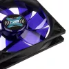 Wentylator do obudowy komputera NoiseBlocker BlackSilentFan XLP 120 mm, 2000 RPM, 128 m³/h, 31 dB, 4,5 V, czarny