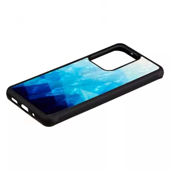 Etui ochronne na telefon iKins do Samsung Galaxy S20 Ultra, niebieskie jezioro/czarne