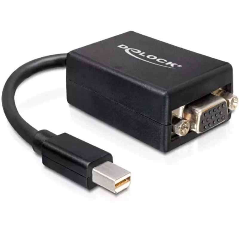 Adapter kabla wideo DeLOCK 65256 Mini DisplayPort do VGA