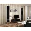 Cama stojak TV VIGO 140 30/140/40 biały/czarny połysk