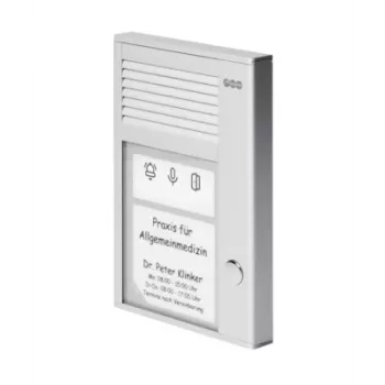 Auerswald TFS-Dialog 211 Aluminium Wired Wall Intercom IP22