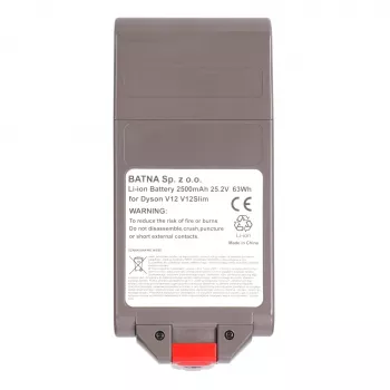 Akumulator do odkurzacza Dyson V12, 25,2 V 2500 mAh