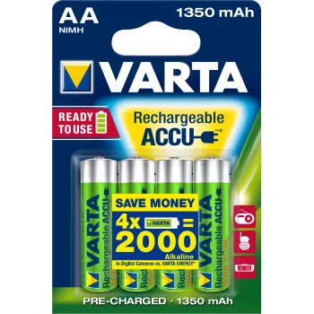 Varta Ready2Use HR06 1350 mAh Nickel-Metal Hydride 1350mAh rechargeable battery (56746101404)