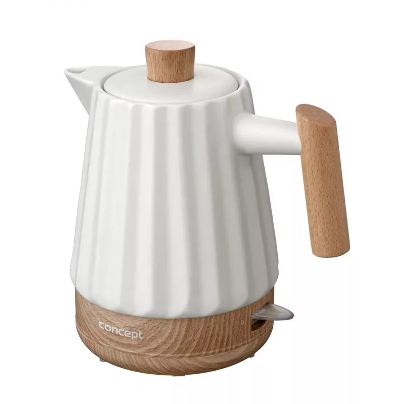 Czajnik elektryczny ceramiczny Concept RK0090 1,5 l Biały