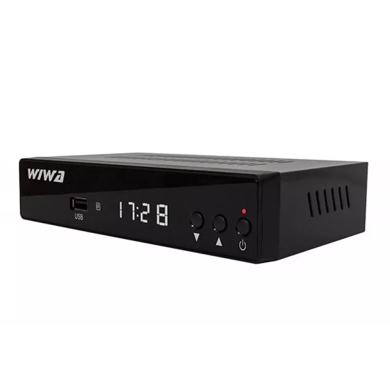 Odbiornik TV WIWA H.265 MAXX — cyfrowy tuner DVB-T / DVB-T2 z obsługą H.265 (HEVC)