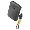Power bank Vention FKAB0-C 10000 mAh, 2× USB-C + 1× USB-A, 22,5 W, czarny