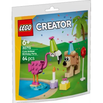 Creator Blocks 30715 Urocze Zwierzęta Przyjęcie Urodzinowe