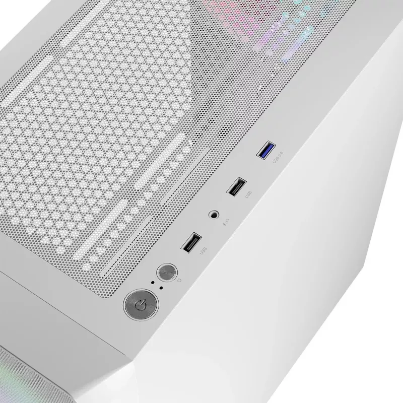 Obudowa Logic PORTOS ARGB MINIDI USB 3.0 Biała